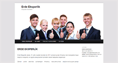 Desktop Screenshot of erdeeksperlik.com