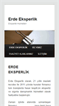 Mobile Screenshot of erdeeksperlik.com